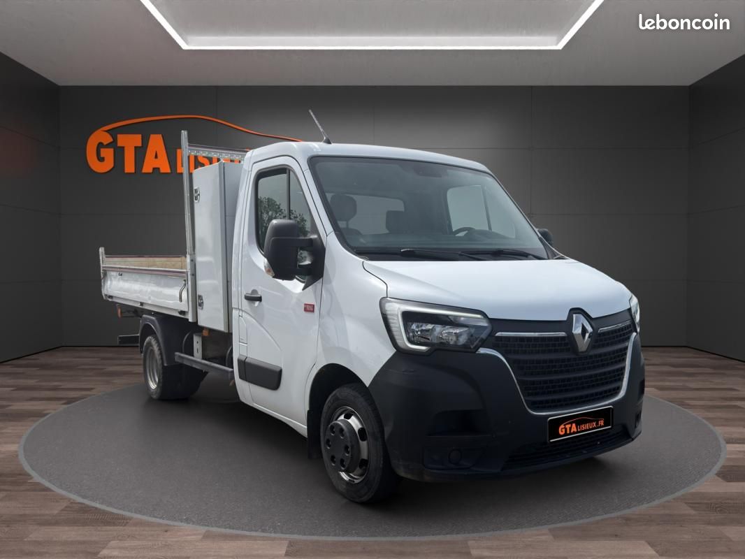 Renault Master Benne SIMPLE BS PROP RJ3500 L3+COFFRE DCI 130 CONFORT (image 7)