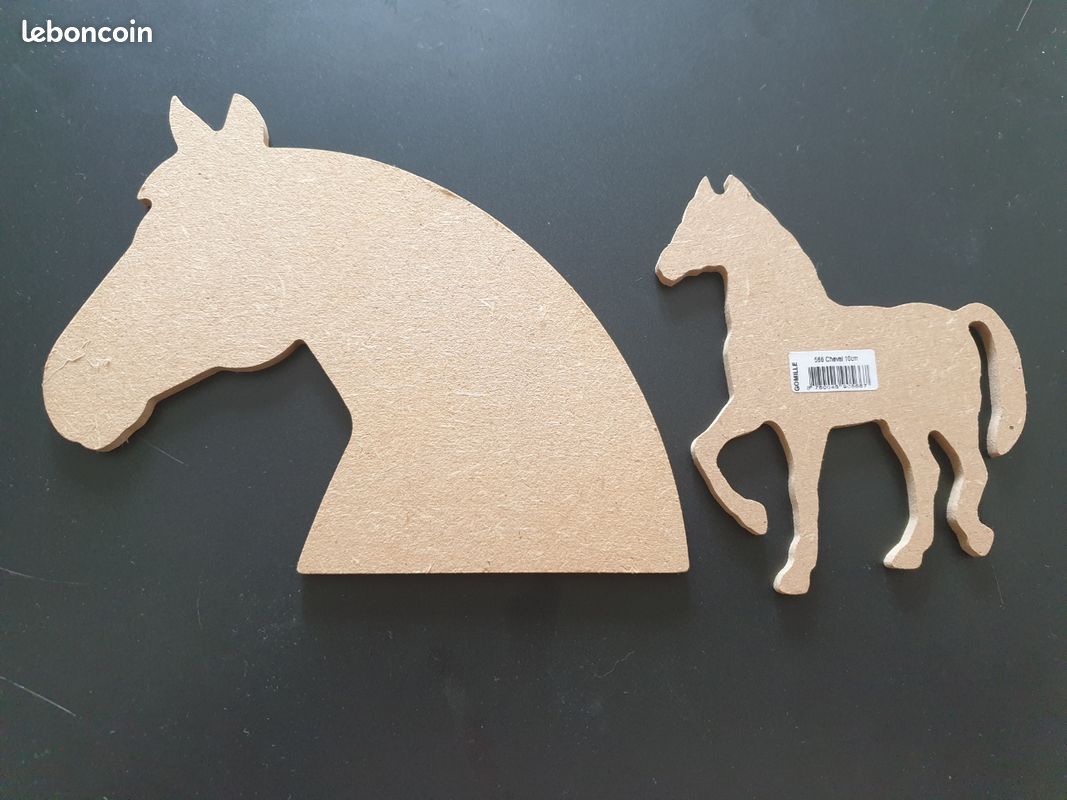 Figurines cheval a decorer (image 1)