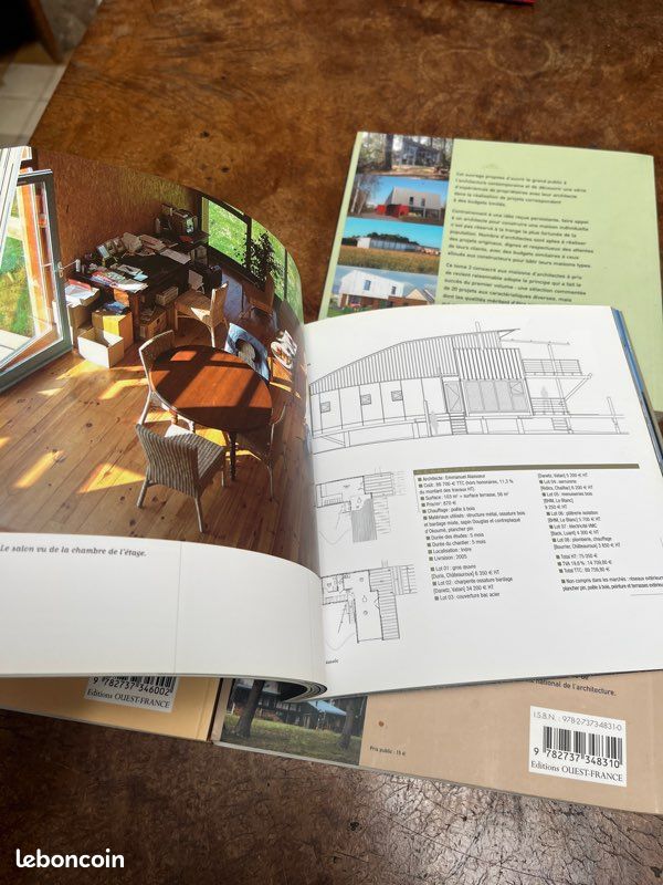 Lot de quatre livres maisons 🏘️ d’aujourd’hui architecture (image 7)