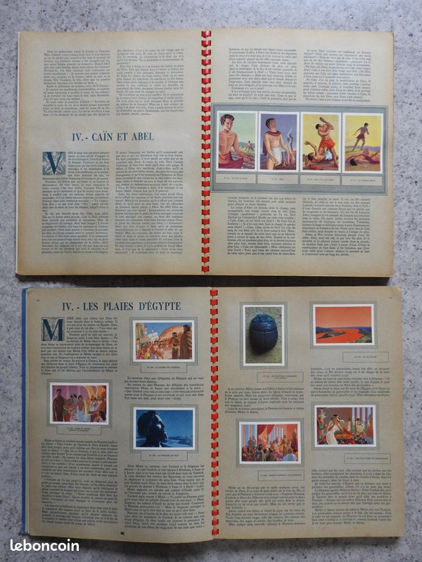 2 Albums Complets La Plus Belle Histoire des Temps Vignettes chocolat Suchard (image 7)