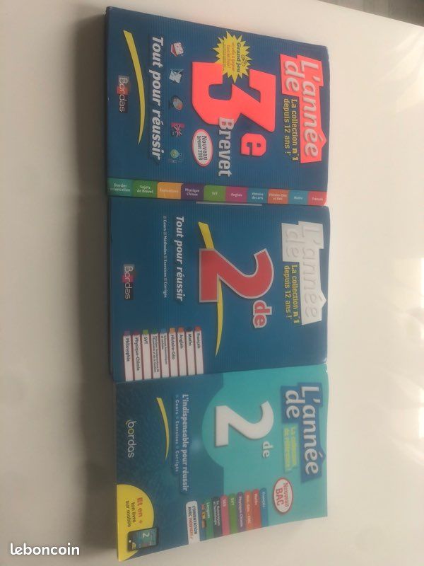 Manuels de cours 3e et 2e (image 1)
