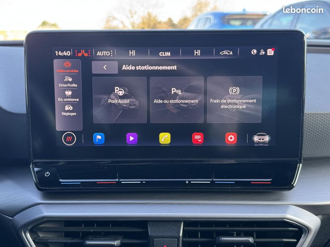 SEAT LEON FR 1.5 TSI 150ch Carplay Camera Acc Lane Assist Siege et Volant Chauffant (image 26)