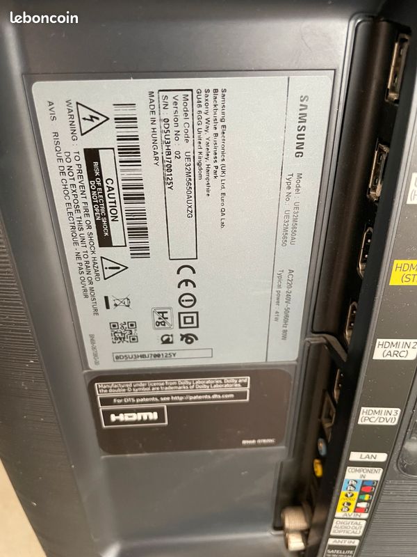 Samsung Smart TV UE32M5650AU (image 4)