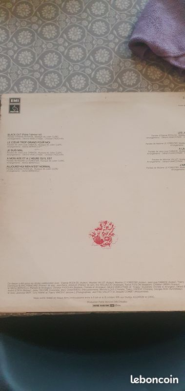 Vynil Julien clerc (image 2)