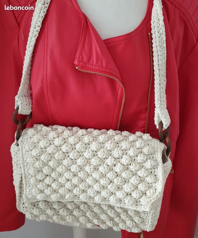 Sac coton artisanale Monoprix Accessoires Bagagerie