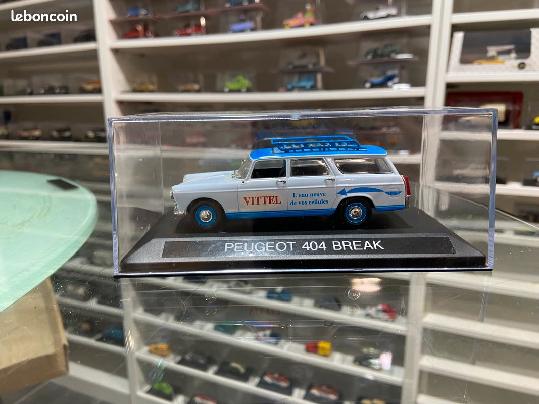 Miniature Peugeot 404 Break MAPA échelle 1/43 - Modèle Publicitaire PRESSE, Collection