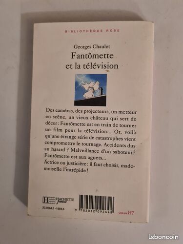 [Livre] Fantômette et la télévision - Bon état (image 2)