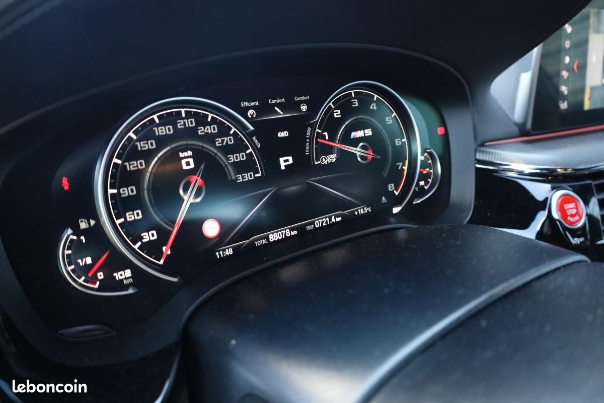 BMW M5 (F90), V8 4.4 600ch, Steptronic (image 17)