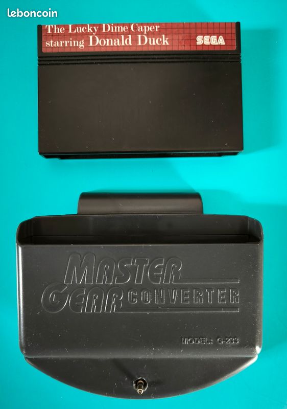 Game Gear Master System Player Converter Power Base RetroSix