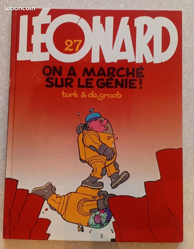Bd léonard on a marché sur le génie tome 27 (image 1)