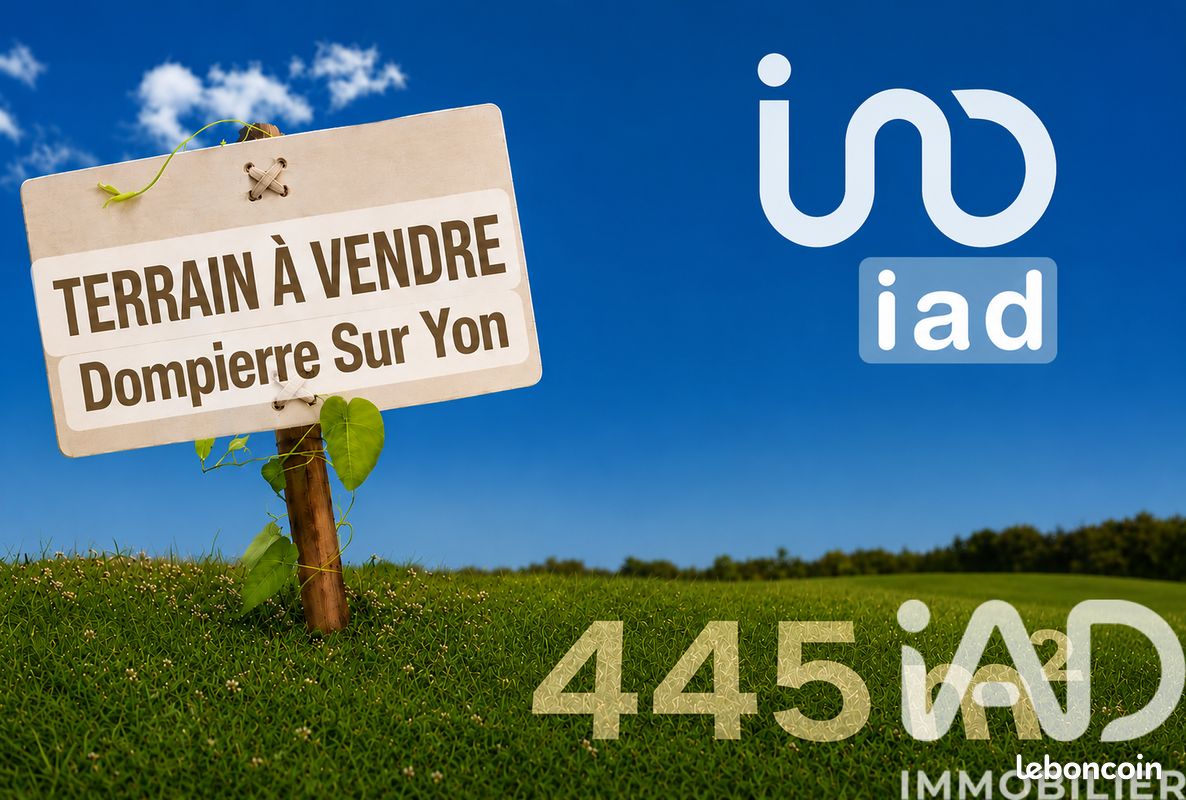 Terrain 445 m² · à Dompierre-sur-Yon · 445 m² · 61 100 €