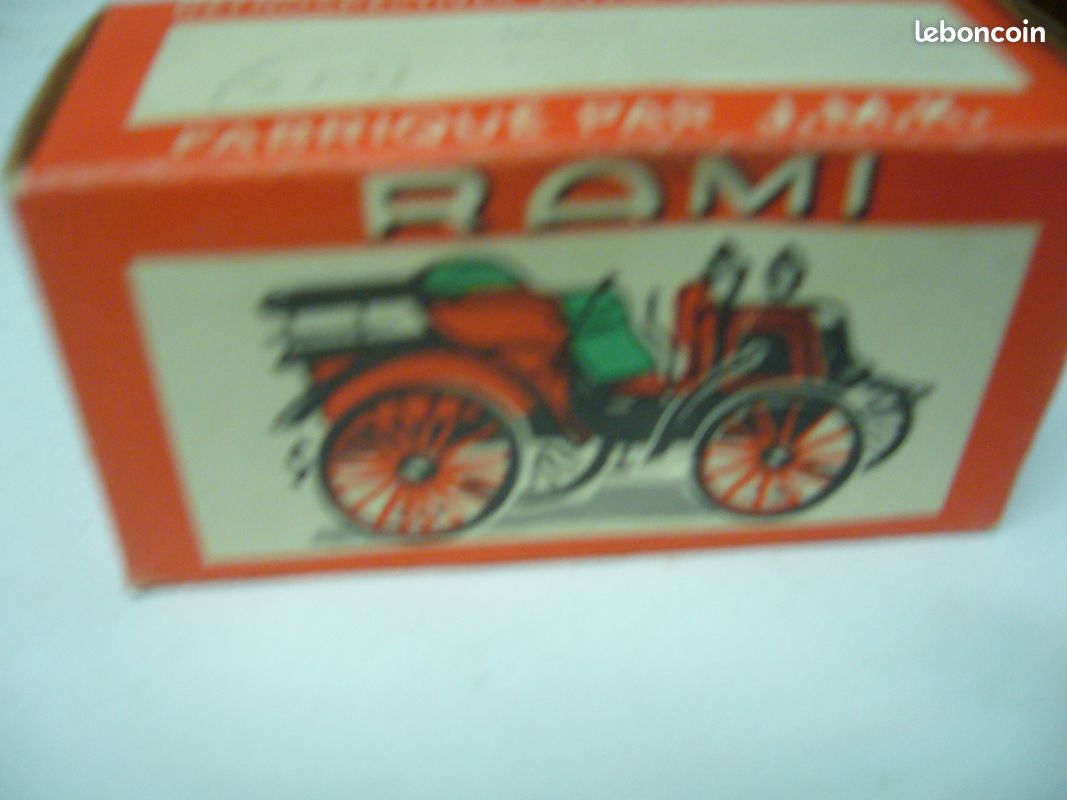 Rami JMK Luc Court Course 1901 - Miniature 1/43 Deux Baquets, Complète