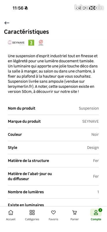 Suspensions luminaires (image 7)