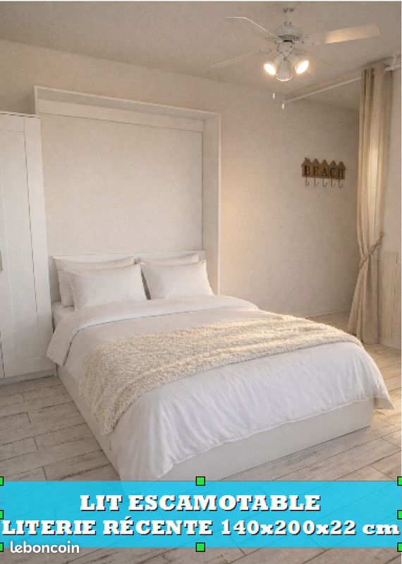 PROMO Gd studio cabine 50m plage, parking privé couvert (image 6)