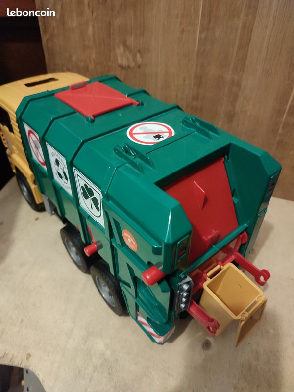 Lot Camion Poubelle Orange – Majorette – Échelle 1/100 - Collection