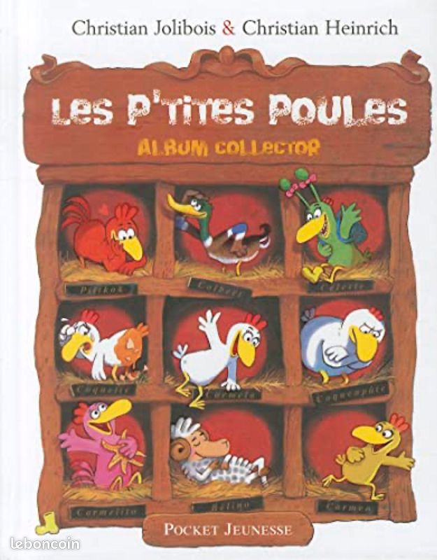 Livre enfant les p’tites poules album collector (image 1)