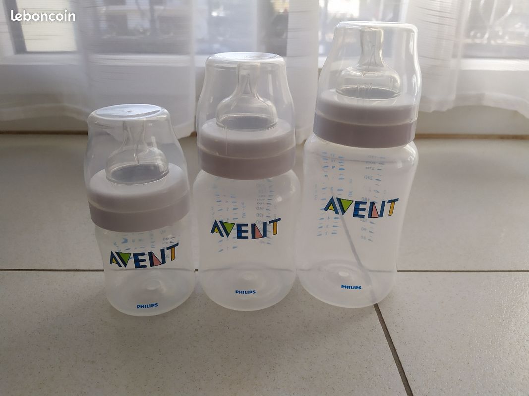 3 biberons Philips Avent (image 1)