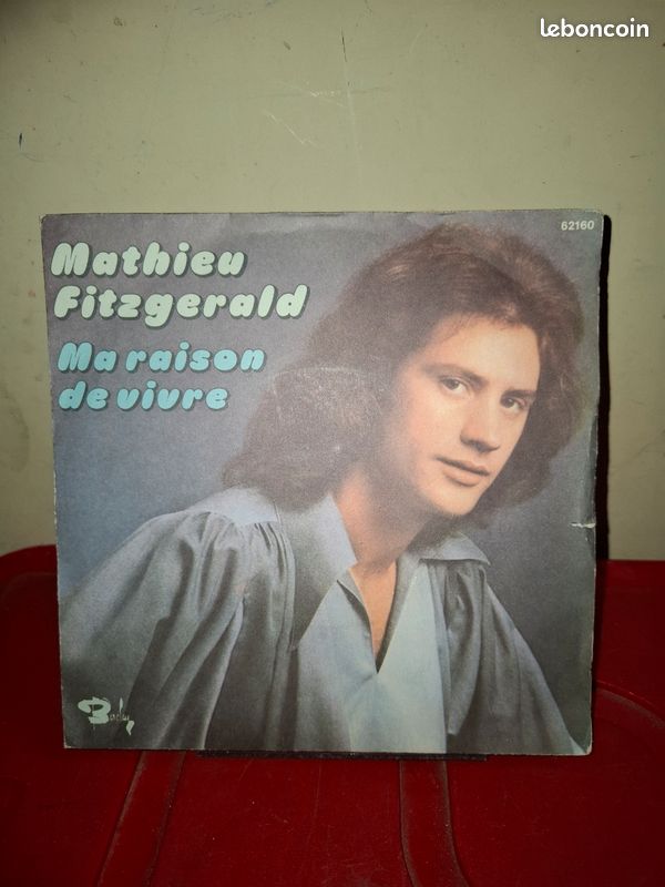 Mathieu fitzgerald 45 tours vinyle (image 1)