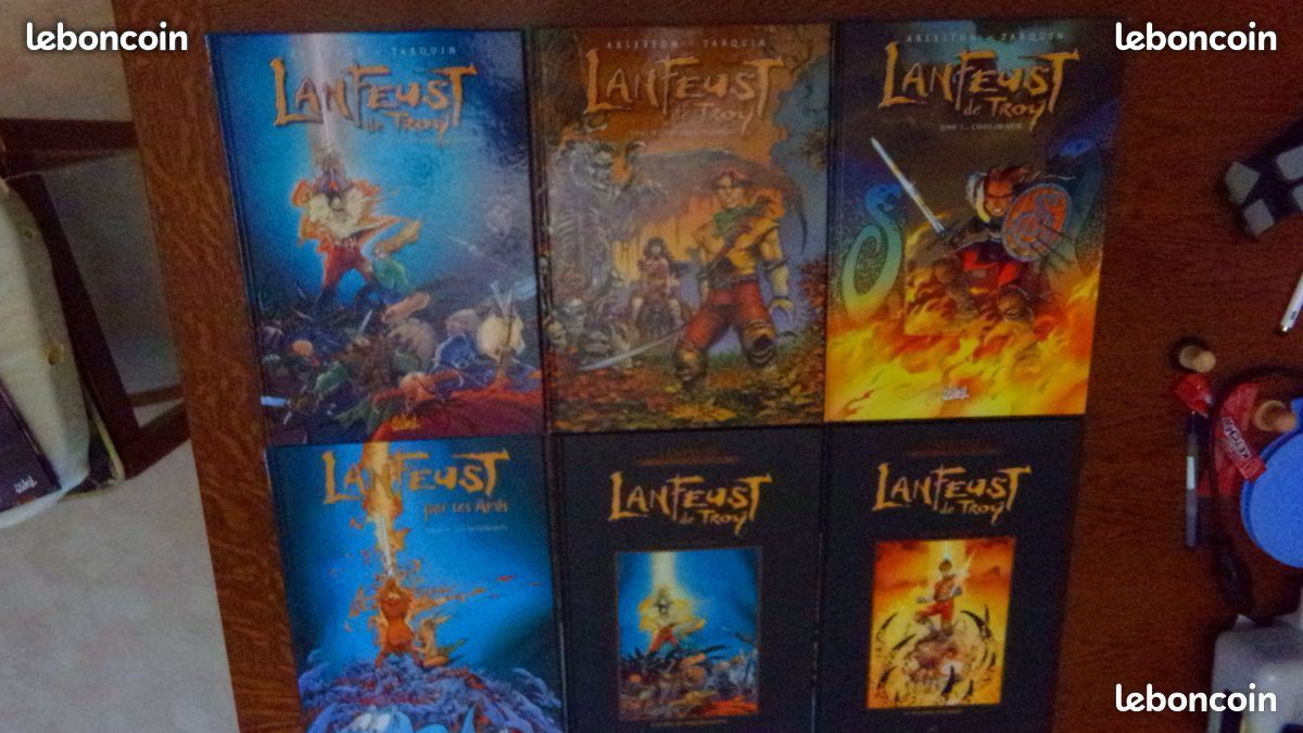 Bd THORGAL-Cargo EO -LANFEUST -TROLLS - Larousse -LES LEGENDAIRES- quand la chine s'éveillera (image 1)
