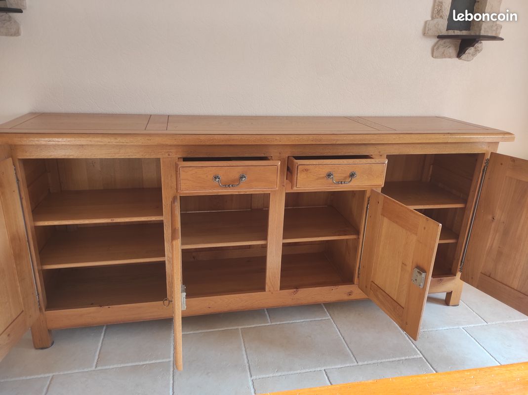 Meubles bois chêne massif salle à manger (image 8)