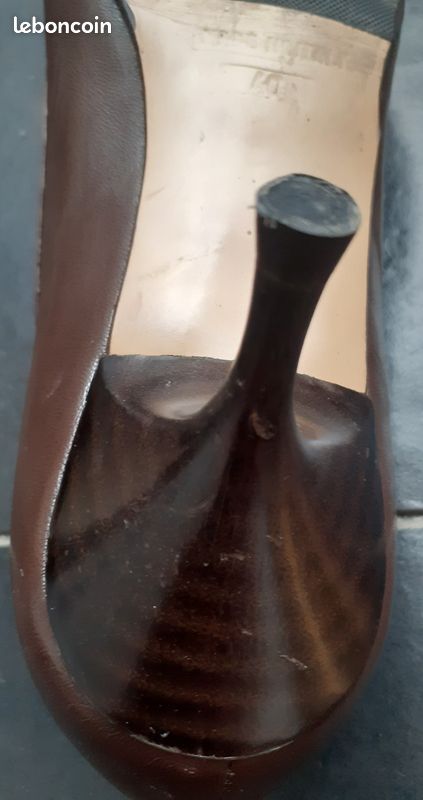 Escarpins marron pointure 40 (image 7)