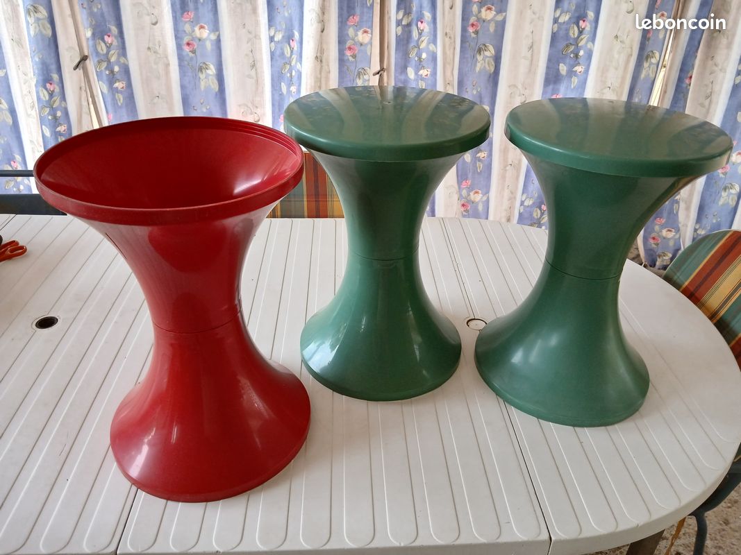 Tabourets TAM TAM vintage (image 1)