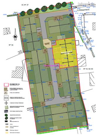 Terrain 380 m² PLOGONNEC
