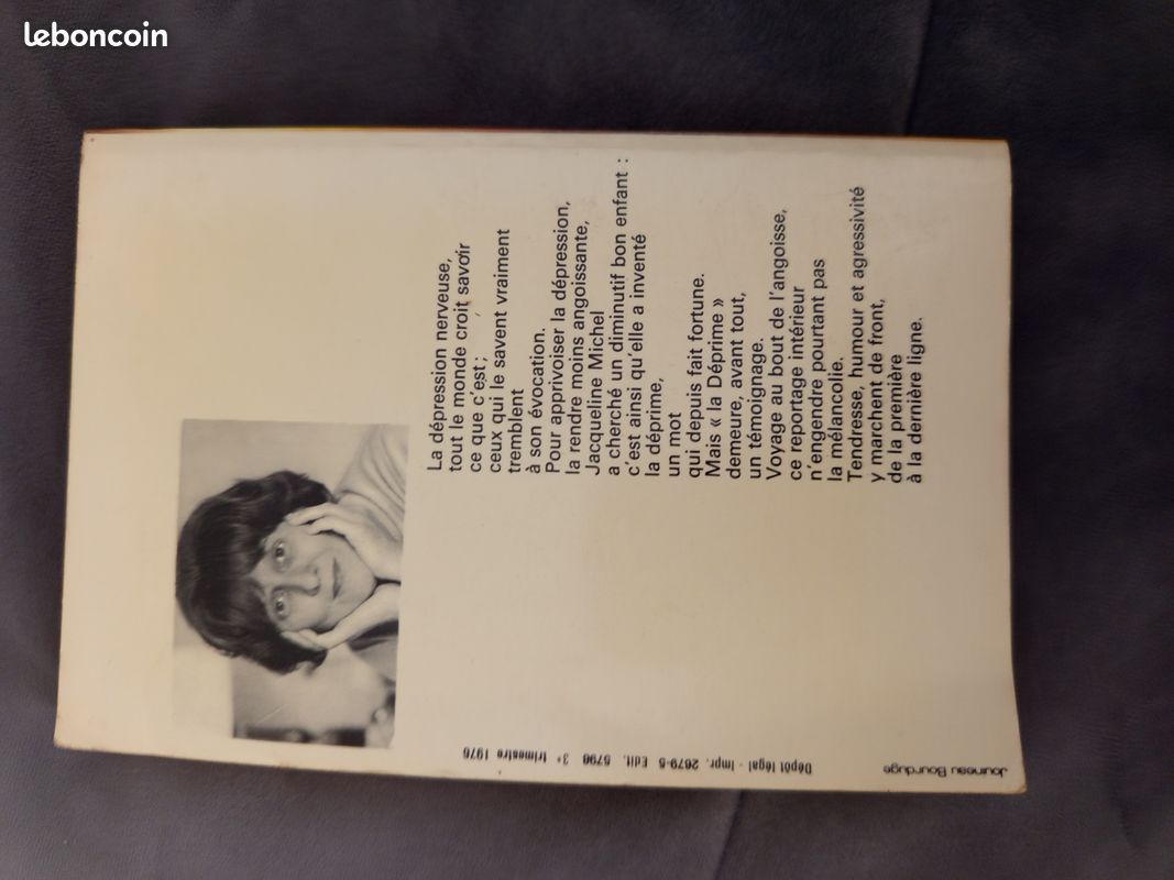 Livre poche Jacqueline Michel (image 2)