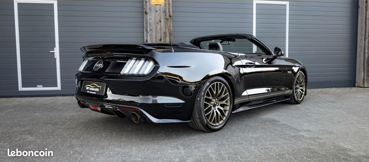 FORD Mustang GT CABRIOLET 5.0 V8 421CH BVA - BULL-X - CUIR - 30 591 KM (image 6)