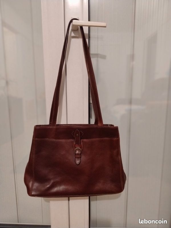 Sac à main, véritable cuir, marque KATANA Accessoires Bagagerie