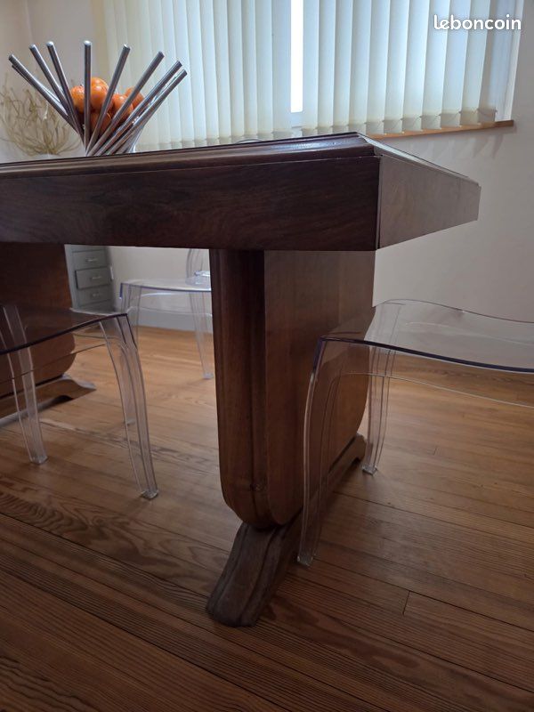 Table à manger en noyer (image 4)