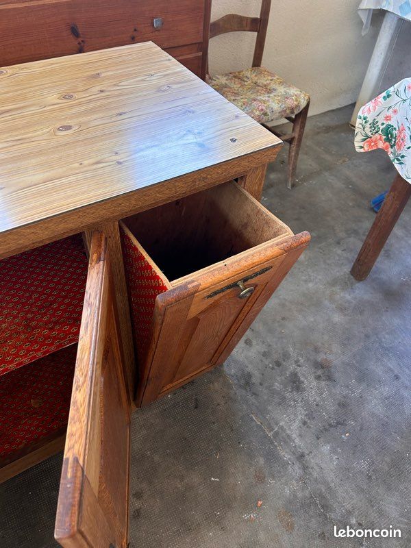 Buffet / meubles en bois – fabrication artisanale – 3 éléments (image 15)
