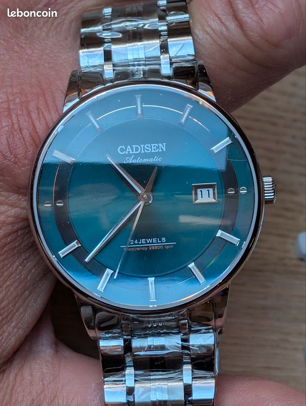Montre automatique Cadisen Mouvement Miyota 9015 (image 9)