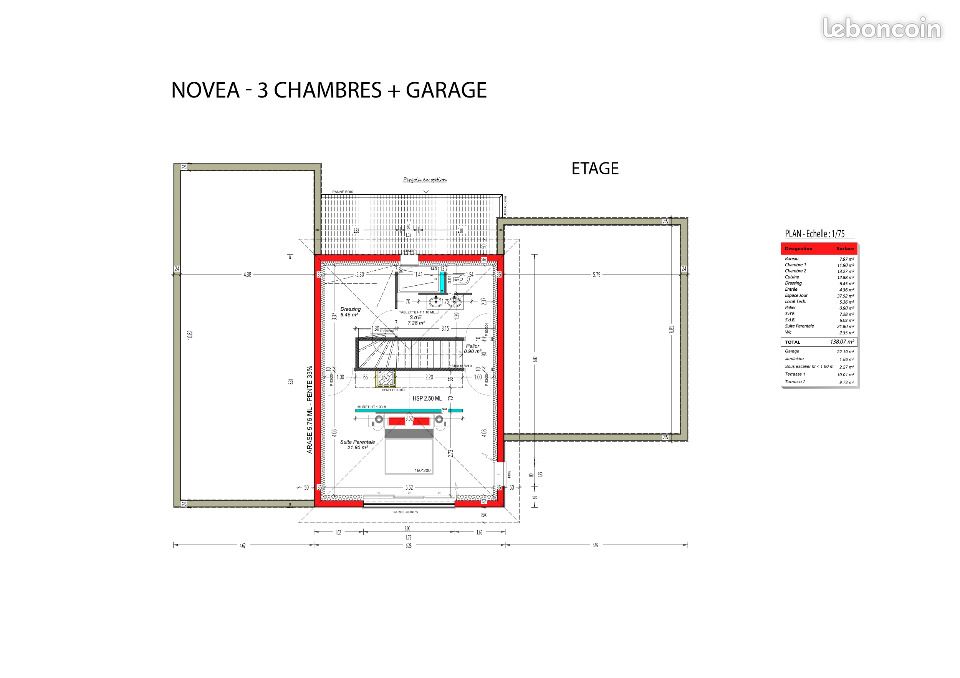 Maison 4 pièces 138 m² (image 15)
