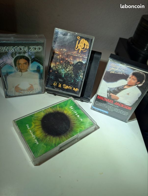 Lot de 4 cassettes audio (image 1)