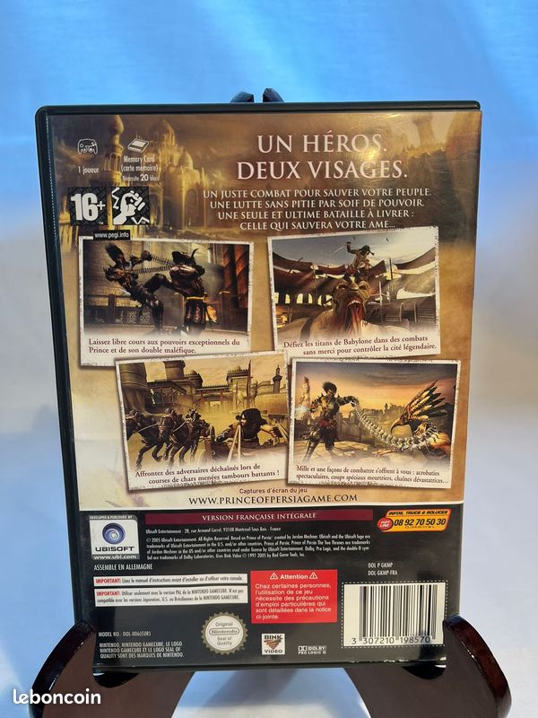 Jeu Nintendo GAMECUBE Prince Of Persia Les Deux Royaumes (image 3)