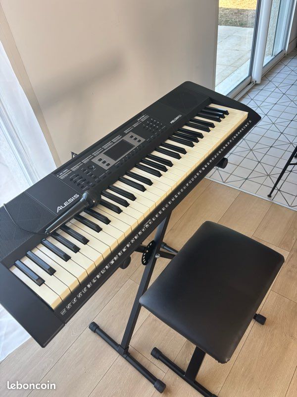 Piano Clavier Alesis Melody 61 – ensemble complet (image 4)