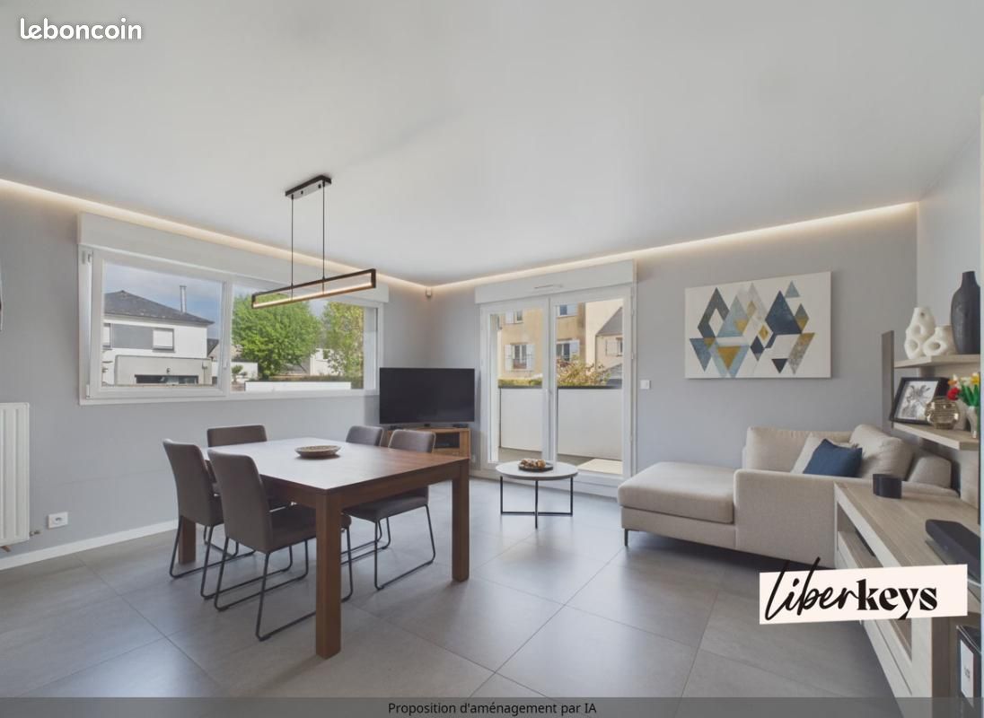 Appartement 3 pièces 66 m² · à Saint-Herblain · 66 m² · 216 500 €