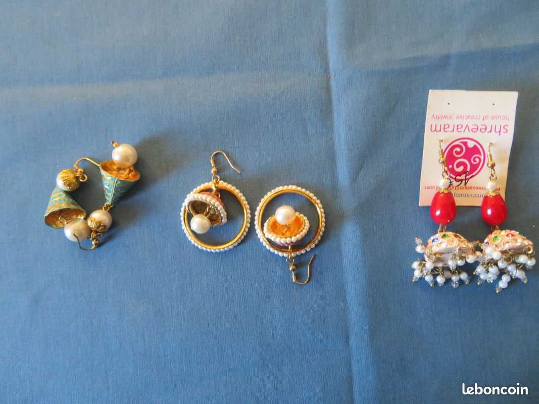 Boucles d'oreilles indiennes (image 8)