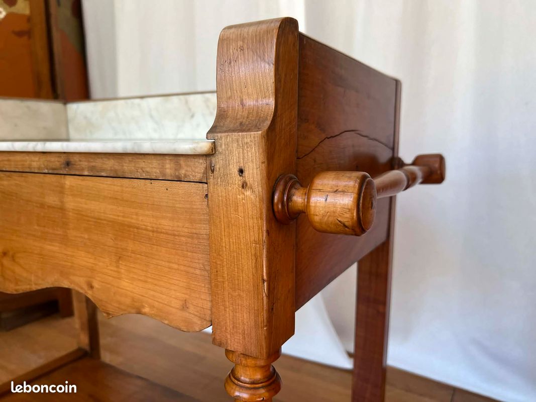Coiffeuse/ Table de toilette ancienne, Louis Philippe (image 8)