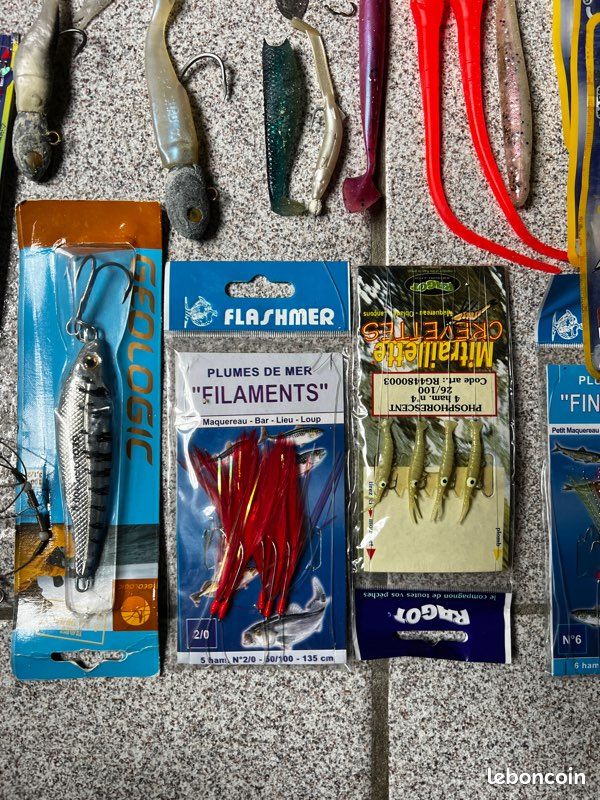 Gros Lot De Pêche Vintage : 138 Pièces (leurres, Plombs, Divers) - Occasion, Certains NOS