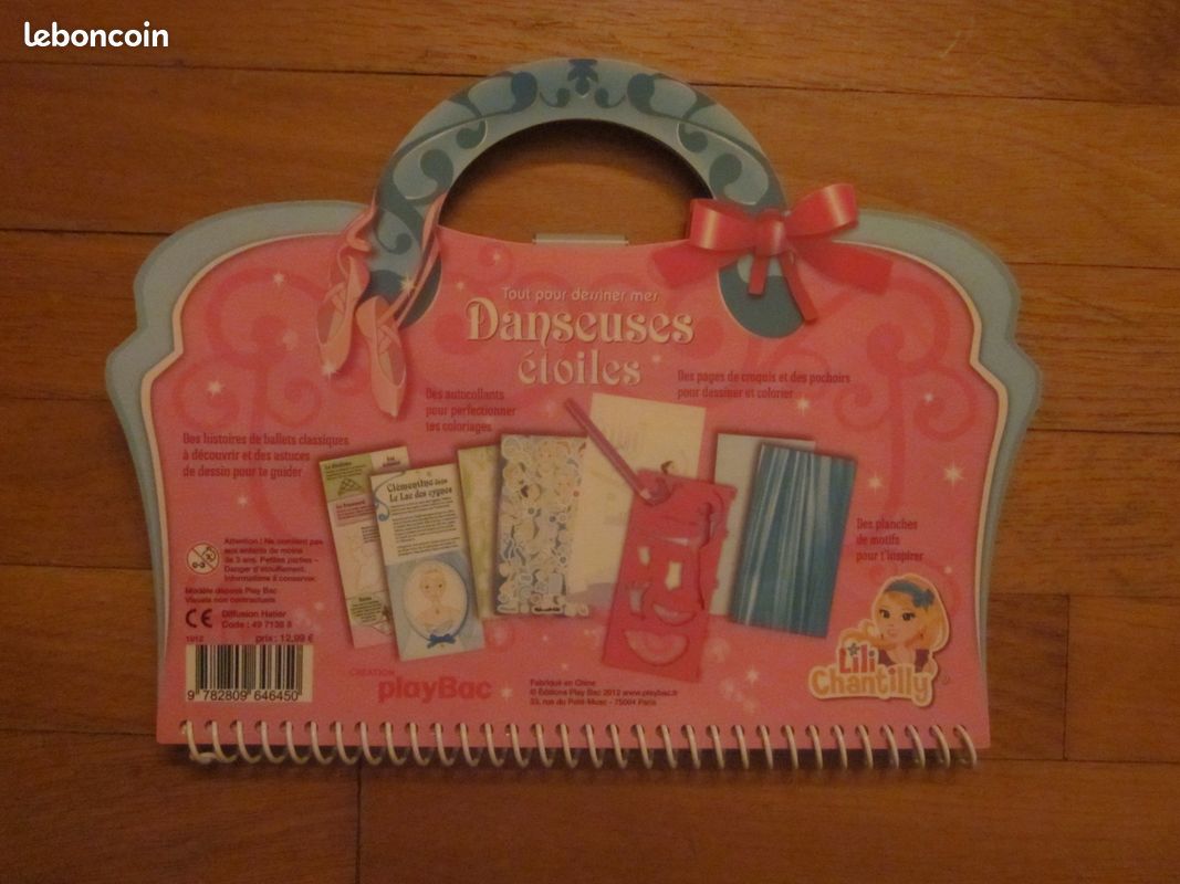 Carnet créatif "Danseuses" de Lily Chantilly (image 2)