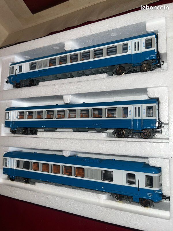 AB732 JOUEF TRES RARE COFFRET TRAIN HORS COMMERCE N°4 Ref A12010 HO
