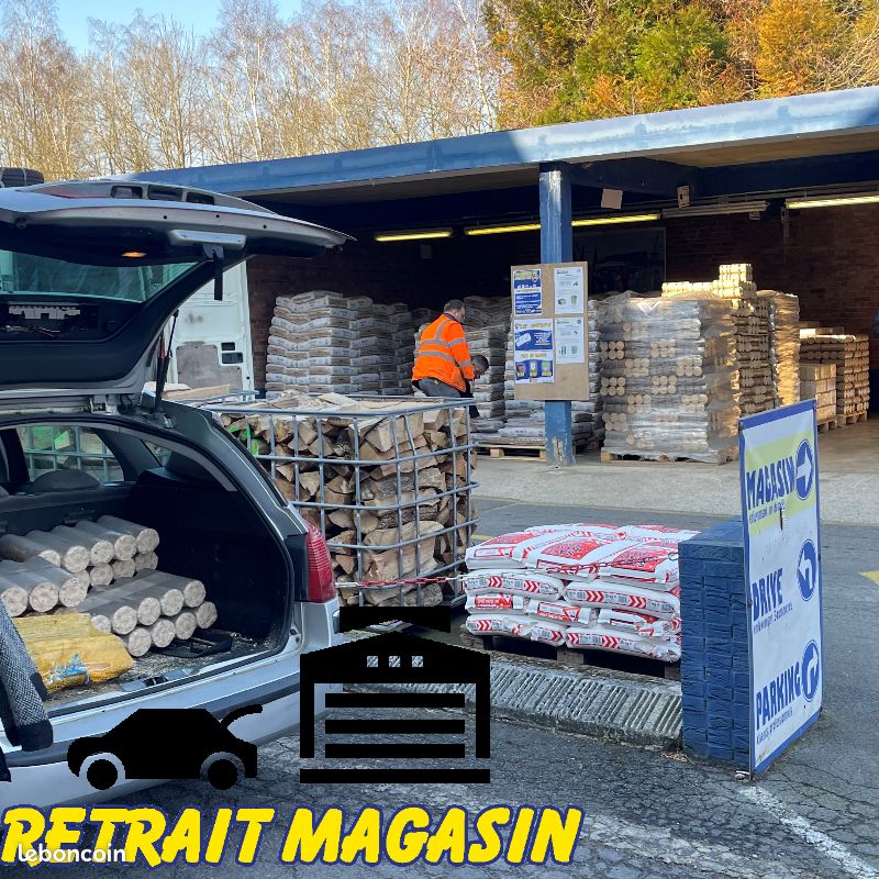 PELLETS ENERGIE VERTE CLASSIC FEUILLUS DIN+ DE 66 SACS DE 15 Kg (image 5)
