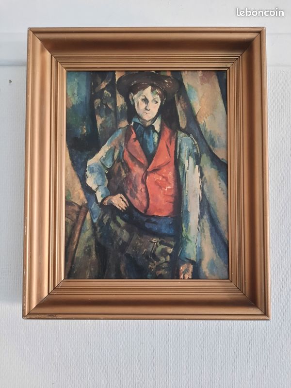 Le Garçon Au Gilet Rouge Tableau Le Garçon Au Gilet Rouge