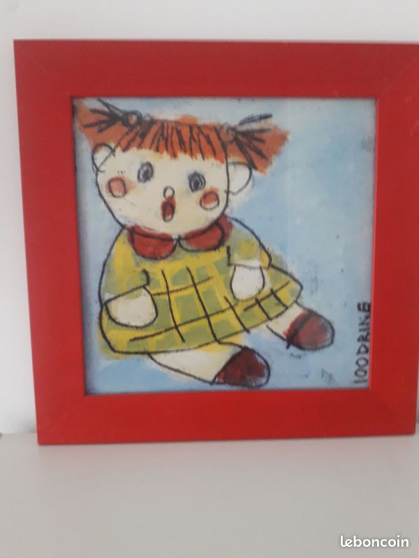 3 tableaux 100drine pour chambre d'enfants (image 1)
