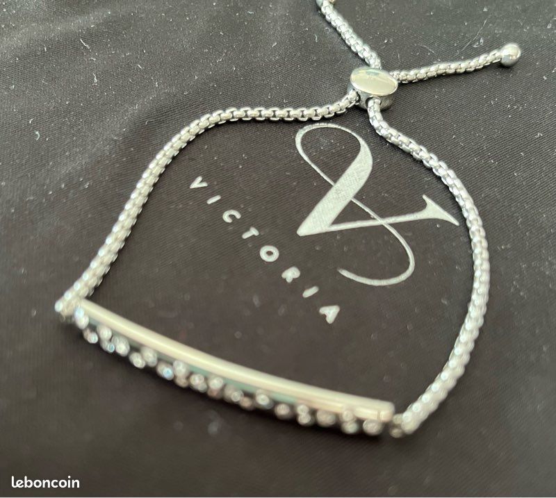 Bracelet acier inoxydable Victoria - Valeur 39 - Neuf (image 3)