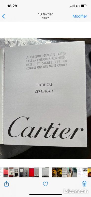 Montre cartier (image 1)