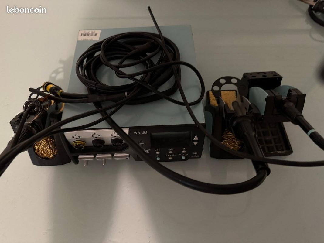 Weller WR3M avec HAP 200, DSX80, WSP80 + 3 supports de fer (image 1)