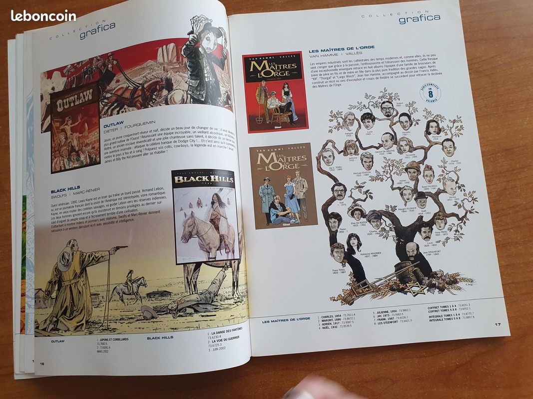 Catalogue 2002 éditions Glénat collection de BD bandes dessinées 77 pages dont Titeuf, Mafalda (image 7)